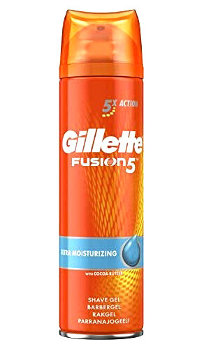 GILLETTE FUSION 5 SHAVING GEL ULTRA MOISTURE 200 ML