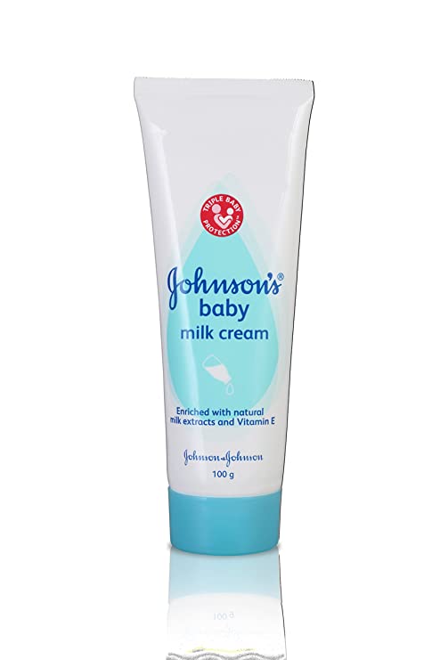 Johnson's Baby Milk Cream Tube 100mL-Thailand